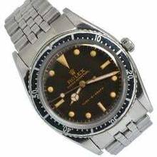 Thumbnail von Rolex Turn-O-Graph Turn-O-Graph 6202 Tropical galvanic glossy radium gilt dial 1953’s </h1>