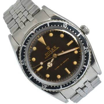  Rolex Turn-O-Graph Turn-O-Graph 6202 Tropical galvanic glossy radium gilt dial 1953’s </h1> 