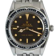 Thumbnail von Rolex Turn-O-Graph Turn-O-Graph 6202 Tropical galvanic glossy radium gilt dial 1953’s </h1>