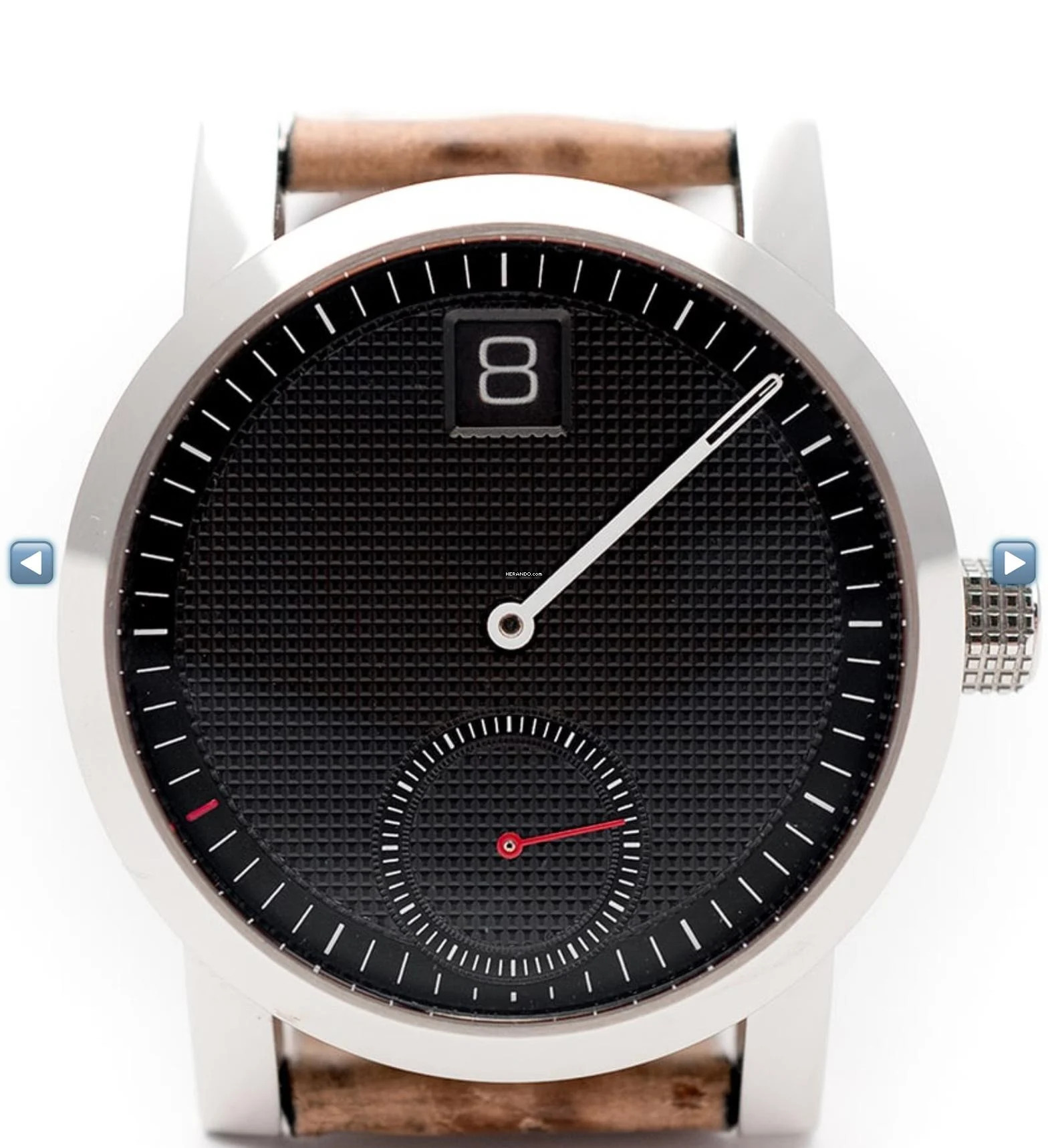 Clockwheels Uhrrad 03 Springende Stunde Jumping Hour handmade