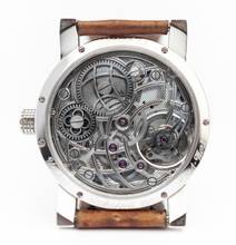 Thumbnail von Clockwheels Uhrrad 04 Steel Springende Stunde Jumping Hour handmade