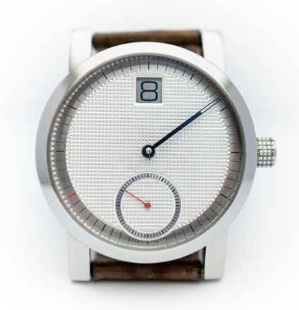  Clockwheels Uhrrad 04 Steel Springende Stunde Jumping Hour handmade 