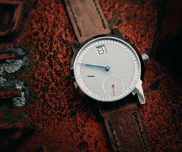 Thumbnail von Clockwheels Uhrrad 04 Steel Springende Stunde Jumping Hour handmade