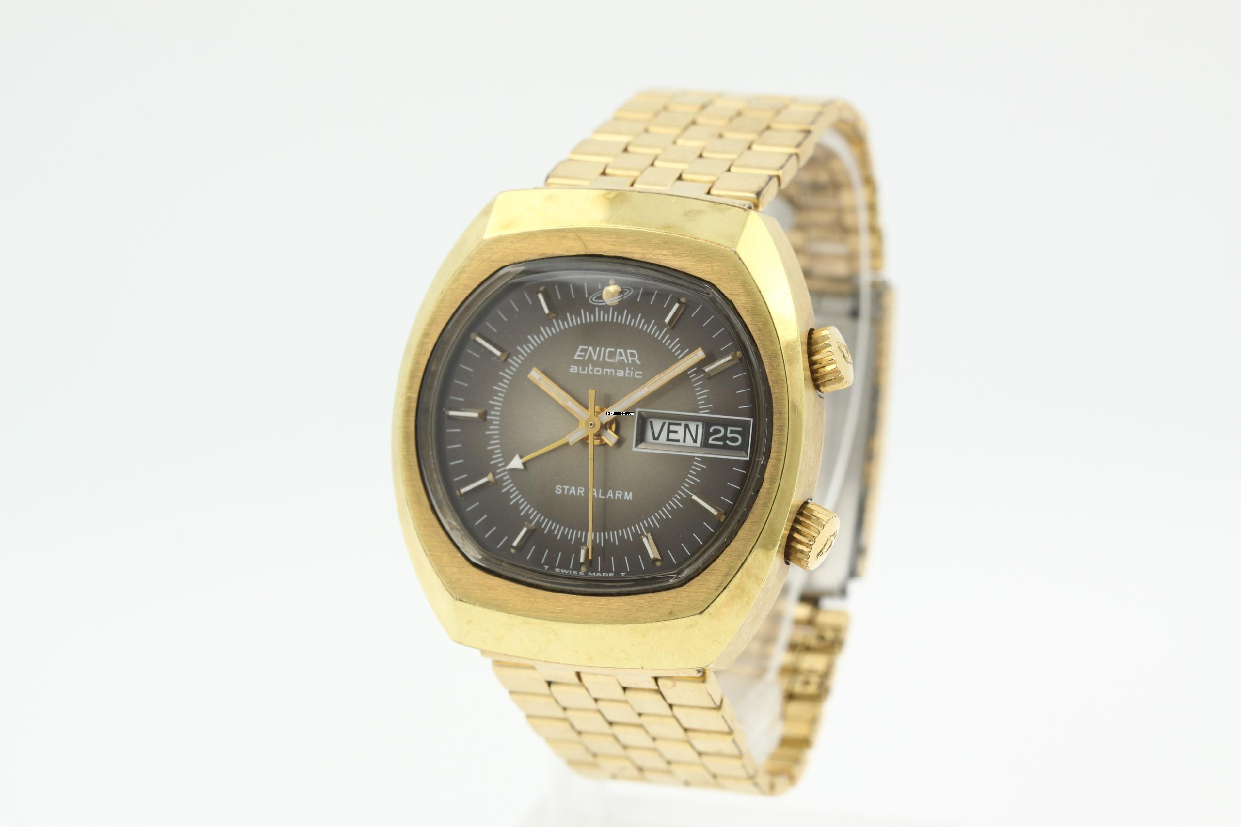 Thumbnail von Enicar Star Alarm Vintage Automatic AS5008 508-01-01