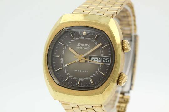  Enicar Star Alarm Vintage Automatic AS5008 508-01-01 