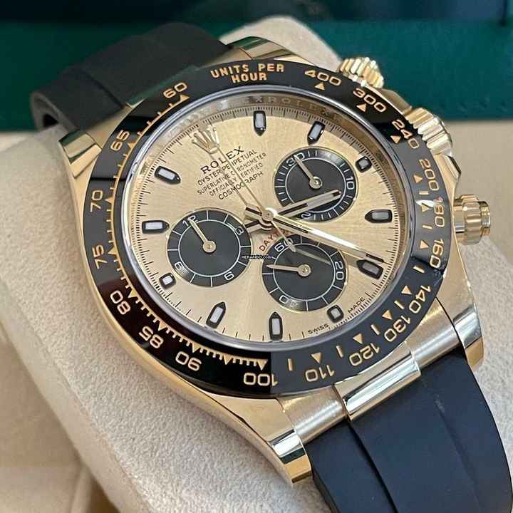  Rolex Daytona 116518LN 2022 LC100 unworn ungetragen Pikachu champagne </h1> 