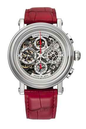  Claude Meylan Ligne Lac Skeleton Chronograph 