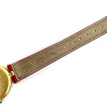 Thumbnail von Must de Cartier VERMEIL 30mm Quartz GP Argent ~.78TCW Diamond Watch </h1>