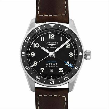  Longines Spirit L38124532 - Longines Spirit Automatic Black Dial Stainless Steel Men's Watch </h1> 