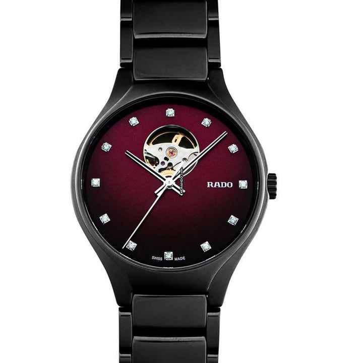  Rado True R27107742 - True Secret Automatic Red Dial Ceramic Unisex Watch </h1> 