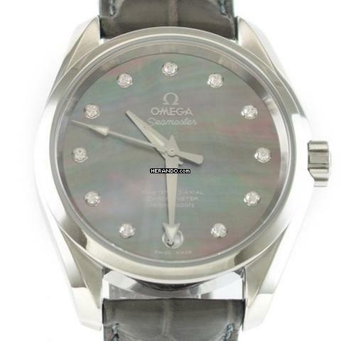  Omega Seamaster Aqua Terra gebraucht Aqua Terra Edelstahl Diamonds Ref. 23113392157001 </h1> 
