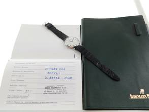 Thumbnail von Audemars Piguet Calatrava Stahl limited Edition 200 Stück im Sammler Full Set B & P v 1994 ST.14682.002 </h1>