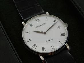 Thumbnail von Audemars Piguet Calatrava Stahl limited Edition 200 Stück im Sammler Full Set B & P v 1994 ST.14682.002 </h1>