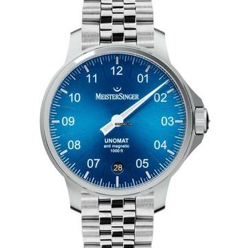  Meistersinger Unomat antimagnetische Einzeiger Herrenuhr Automatik UN918 