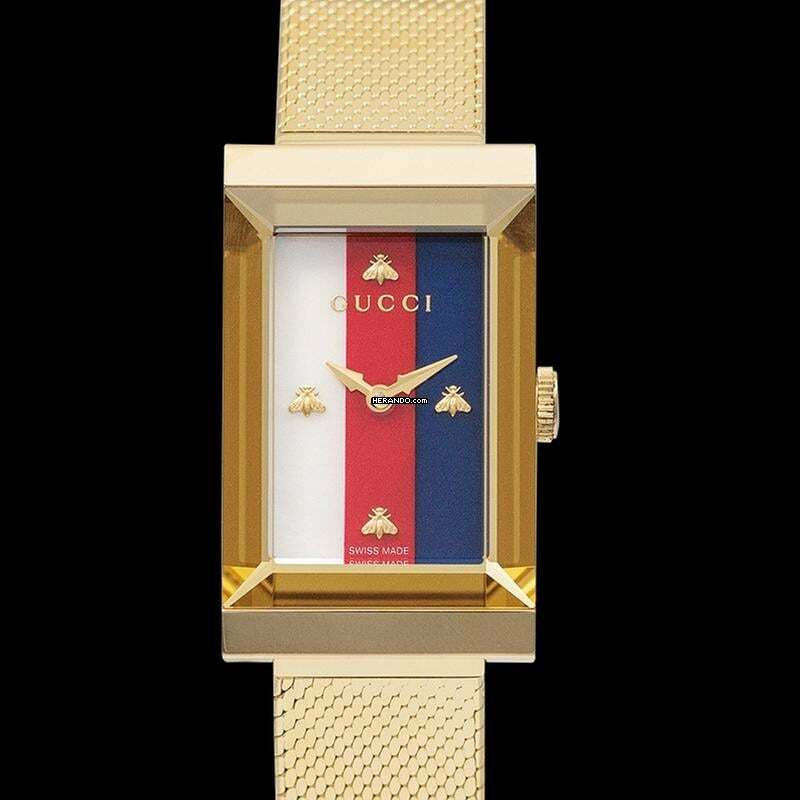 Thumbnail von Gucci G-Frame YA147410 - G-Frame watch 21x34mm Quartz Multicolored Dial Ladies Watch </h1>