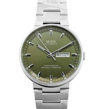 Mido Commander M031.631.11.091.00 - Commander II Automatic Green Dial Stainless Steel Men's Watch </h1> 