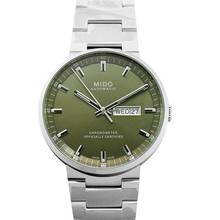 Thumbnail von Mido Commander M031.631.11.091.00 - Commander II Automatic Green Dial Stainless Steel Men's Watch </h1>