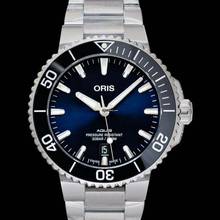 Thumbnail von Oris Aquis 01 733 7766 4135-07 8 22 05PEB - Aquis Automatic Blue Dial Stainless Steel Men's Watch </h1>