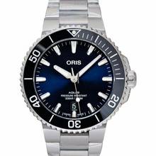 Thumbnail von Oris Aquis 01 733 7766 4135-07 8 22 05PEB - Aquis Automatic Blue Dial Stainless Steel Men's Watch </h1>