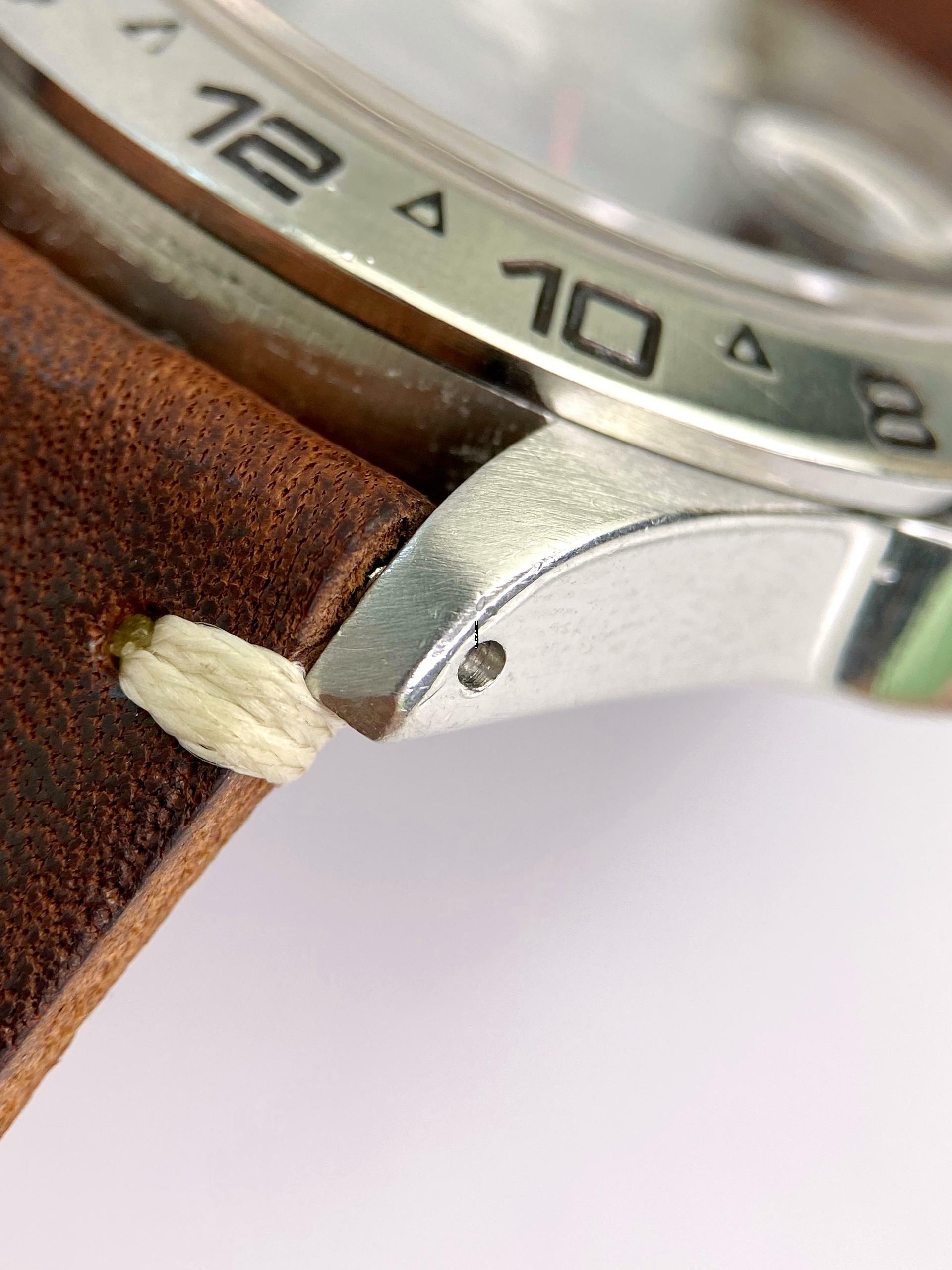 Thumbnail von Rolex Explorer II Vintage Explorer II Black RAIL Dial ASSAD Automatic FULL SET Box Papers 16550 16550