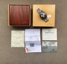 Thumbnail von Zenith El Primero Chronograph Very Rare MK2 El Primero De Luca Automatik Chronograph FULL SET 010310400 010310400