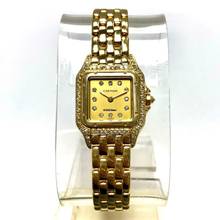 Thumbnail von Cartier Panthère 23mm Quartz 18K Yellow Gold Factory DIAMOND Dial Watch </h1>