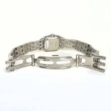 Thumbnail von Cartier Panthère 23mm Quartz Steel 0.37TCW DIAMOND Watch </h1>