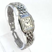 Thumbnail von Cartier Panthère 23mm Quartz Steel 0.37TCW DIAMOND Watch </h1>