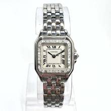 Thumbnail von Cartier Panthère 23mm Quartz Steel 0.37TCW DIAMOND Watch </h1>