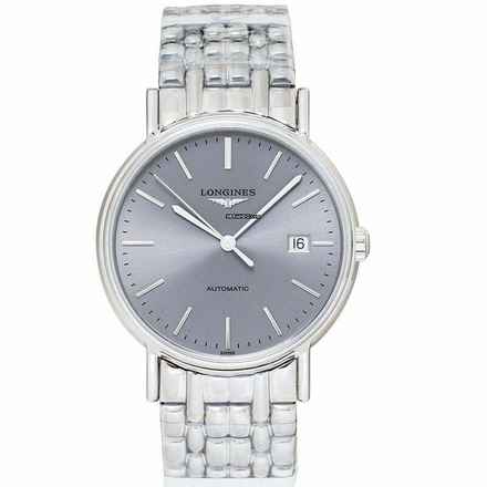  Longines Présence L49214726 - Presence Automatic Silver Dial Men's Watch </h1> 