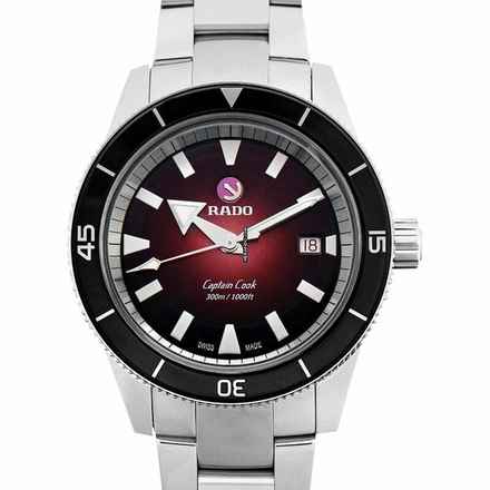  Rado HyperChrome Captain Cook R32105353 - Captain Cook Automatic Red Dial Stainless Steel Men's Watch </h1> 