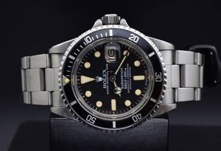 Thumbnail von Rolex Submariner Date 1978 White Submariner Date 1680 Circa 1978 Full Set