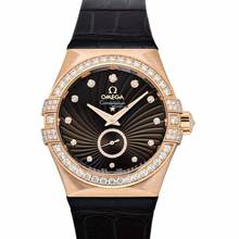 Thumbnail von Omega Constellation Ladies 123.58.35.20.63.001 - Constellation Automatic Brown Dial 18kt Rose Gold Ladies Watch </h1>