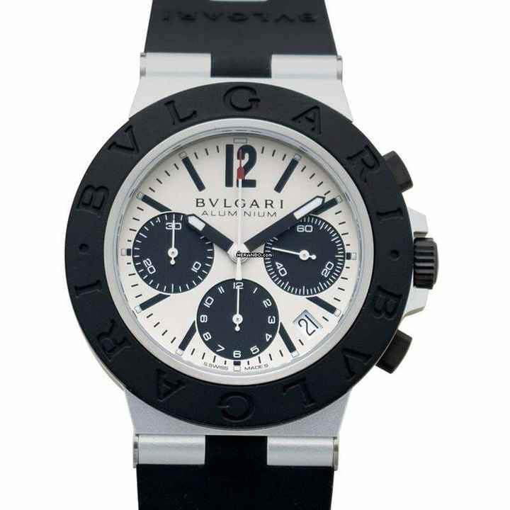  Bulgari Bulgari 103383 - Bvlgari Bvlgari Automatic Grey Dial Aluminium Men's Watch </h1> 