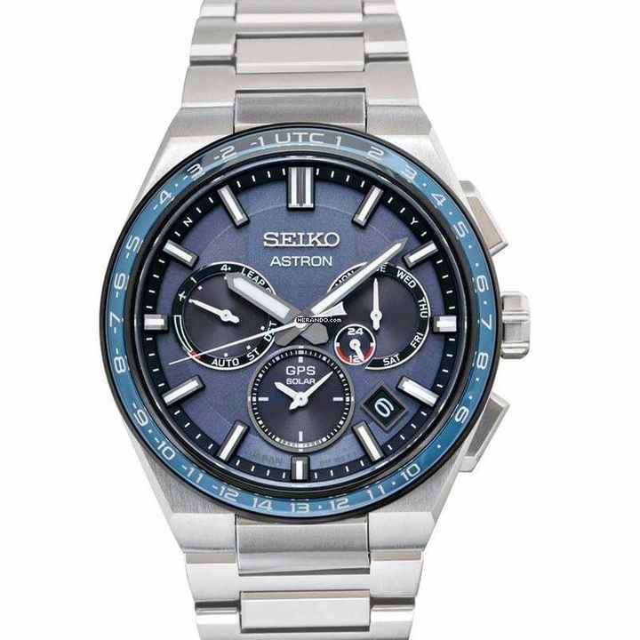  Seiko Astron GPS Solar SBXC109 - Astron SOLAR Blue Dial Titanium Men's Watch </h1> 