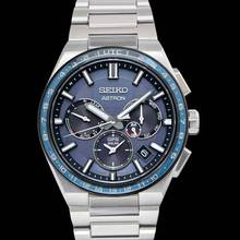 Thumbnail von Seiko Astron GPS Solar SBXC109 - Astron SOLAR Blue Dial Titanium Men's Watch </h1>