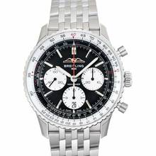 Thumbnail von Breitling Navitimer AB0138211B1A1 - Navitimer Automatic Black Dial Stainless Steel Men's Watch </h1>