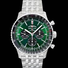 Thumbnail von Breitling Navitimer AB0137241L1A1 - Navitimer Automatic Green Dial Stainless Steel Men's Watch </h1>