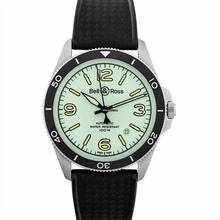 Thumbnail von Bell & Ross BR V2 BRV292-LUM-ST/SRB - Vintage Automatic Green Dial Stainless Steel Men's Watch </h1>