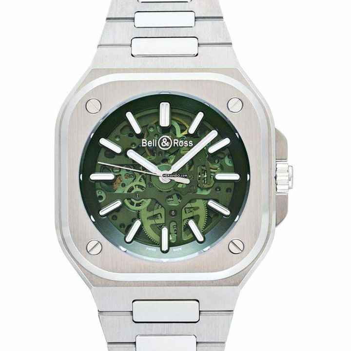  Bell & Ross BR 05 BR05A-GN-SKST/SST - Instruments Automatic Green Dial Stainless Steel Men's Watch </h1> 