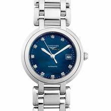 Thumbnail von Longines PrimaLuna L81134986 - Longines PrimaLuna Automatic Blue Dial Stainless Steel Ladies Watch </h1>