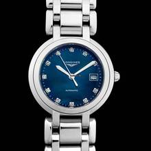 Thumbnail von Longines PrimaLuna L81134986 - Longines PrimaLuna Automatic Blue Dial Stainless Steel Ladies Watch </h1>