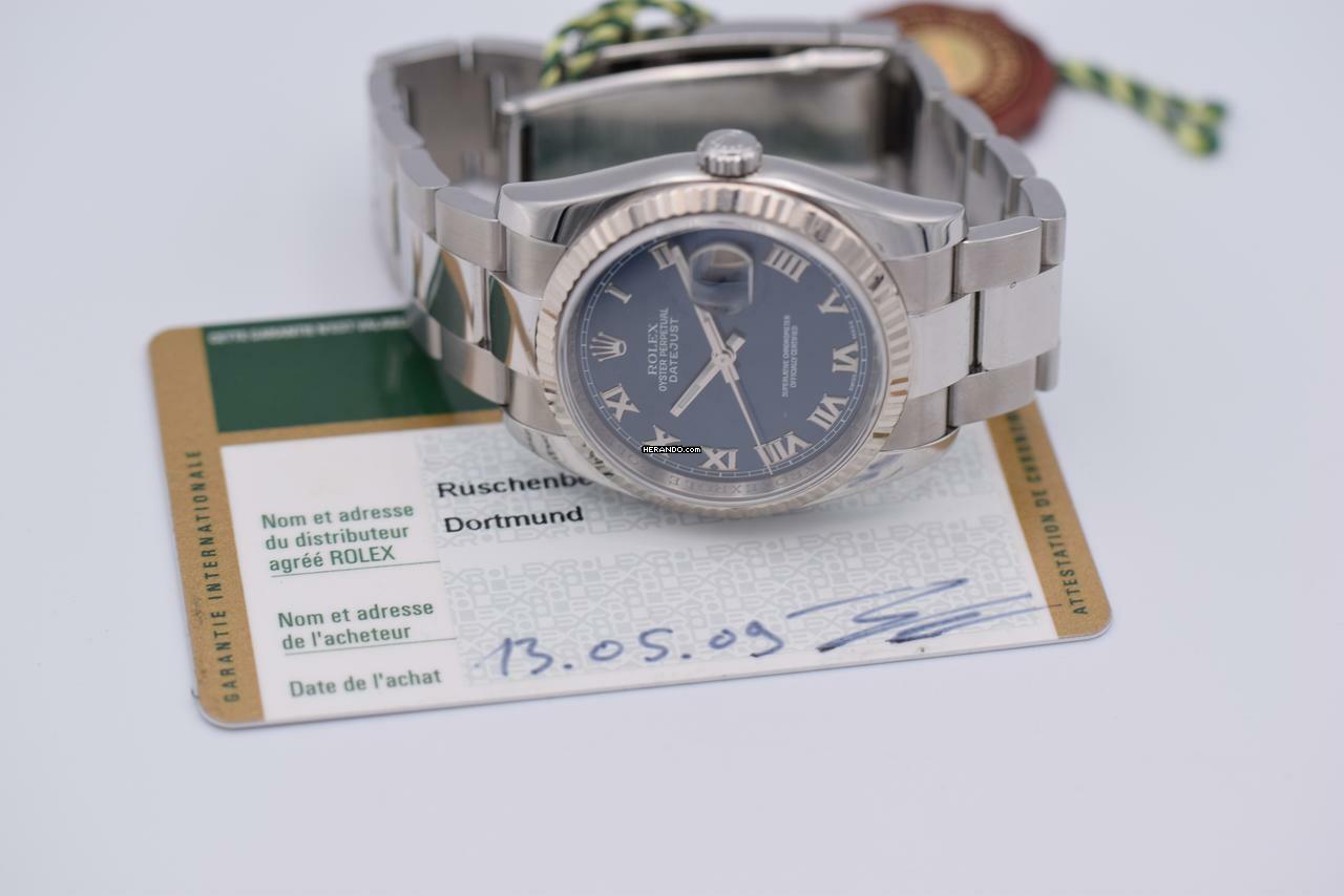 Thumbnail von Rolex Datejust 36 Ref.116234 </h1>