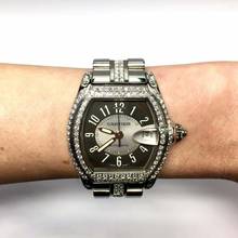 Thumbnail von Cartier Roadster 2510 Automatic 38mm Steel 3.5TCW DIAMOND Watch </h1>