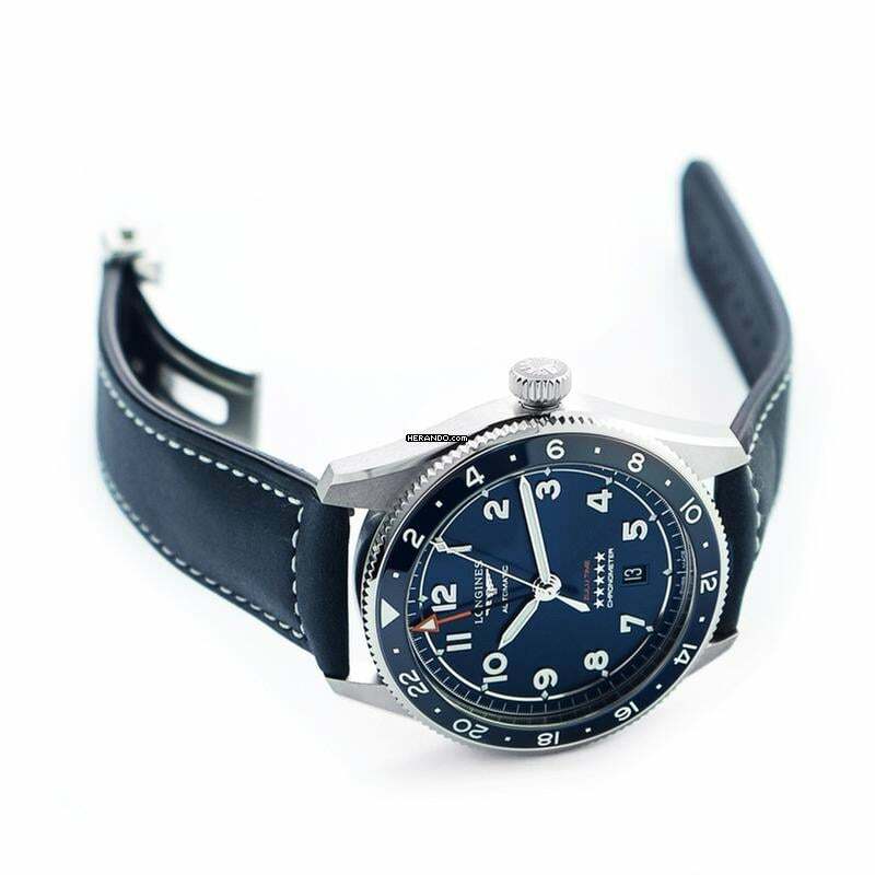 Thumbnail von Longines Spirit L38124932 - Longines Spirit Automatic Blue Dial Stainless Steel Men's Watch </h1>