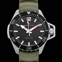 Thumbnail von Hamilton H77825331 - Khaki Navy Automatic Black Dial Stainless Steel Men's Watch </h1>