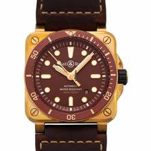 Thumbnail von Bell & Ross BR 03 BR0392-D-BR-BR/SCA - Instruments Automatic Brown Dial Bronze Men's Watch </h1>