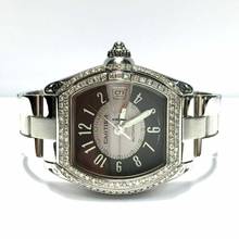Thumbnail von Cartier Roadster 2510 Automatic 38mm Steel ~1.5TCW DIAMOND Watch </h1>