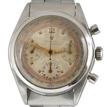 Thumbnail von Rolex Chronograph 6034 Pre Daytona bicolor dial 1950s </h1>