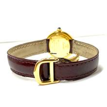 Thumbnail von Cartier VERMEIL 27mm Quartz GP 0.46TCW DIAMOND Watch </h1>